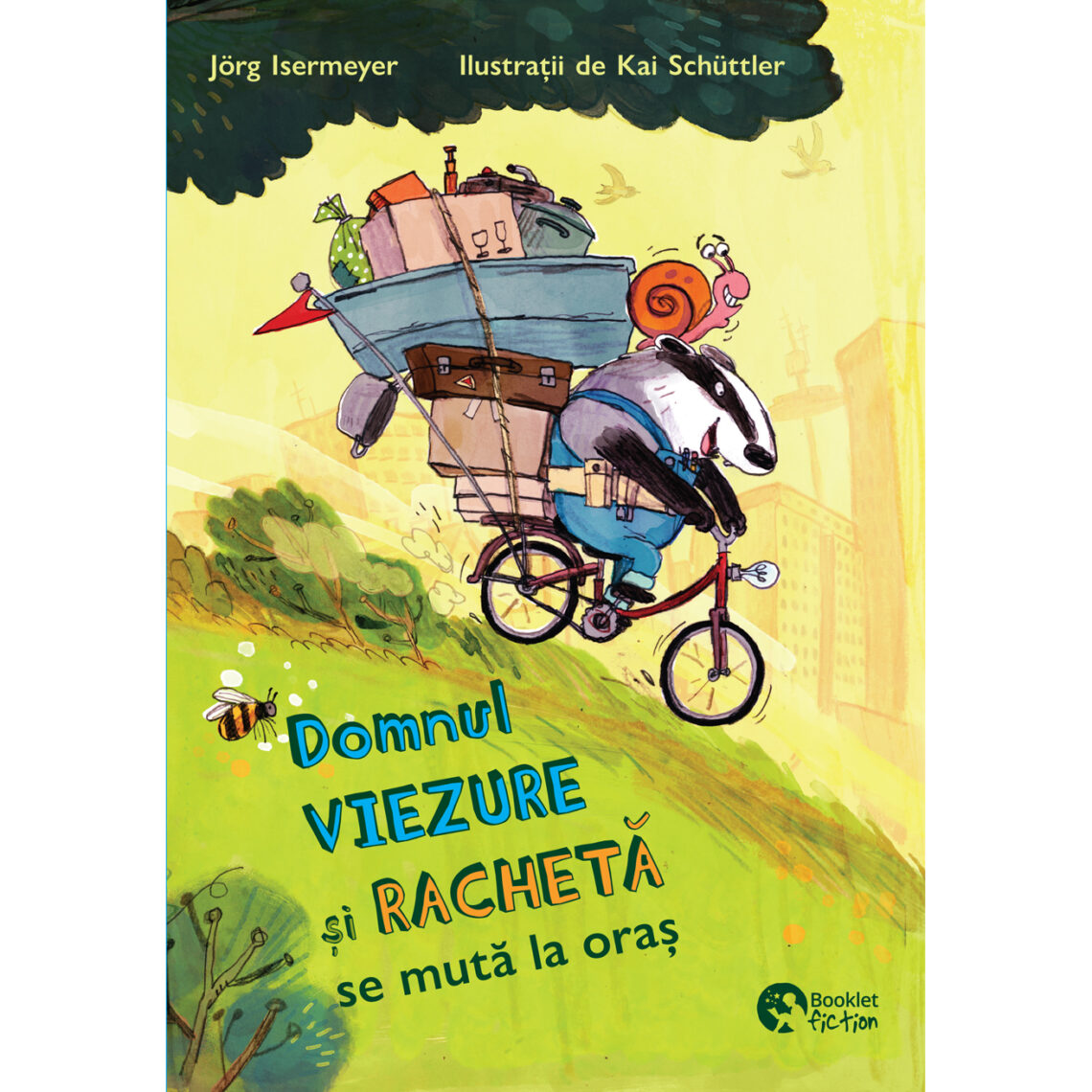 Domnul Viezure și Rachetă se mută la oraș - Booklet Fiction